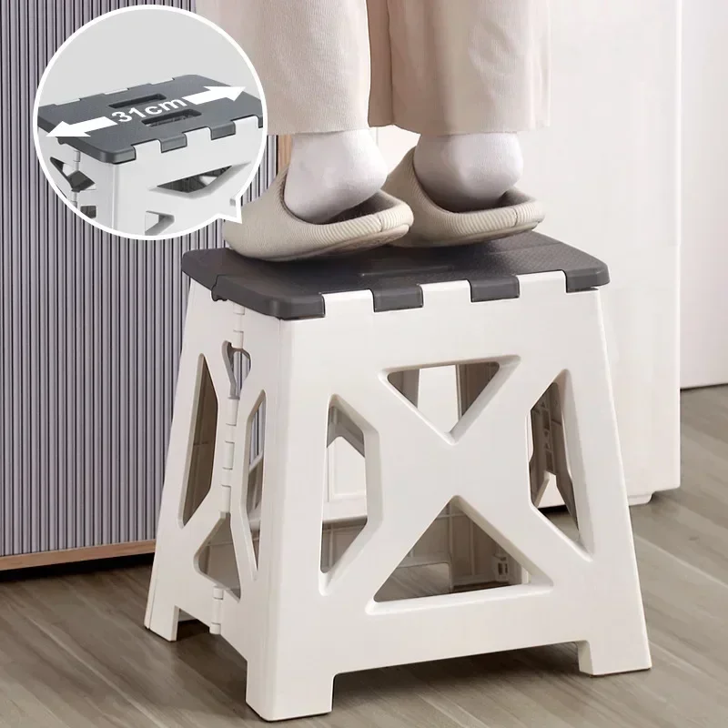 Kids Outdoor Folding Chair - Przenośny plastikowy składany stołek Outdoor Camping