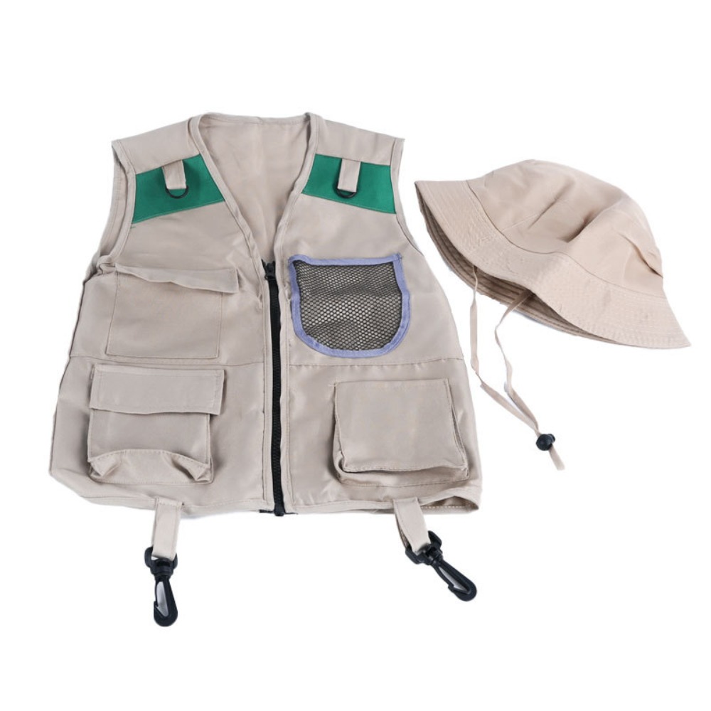 Kids Outdoor Adventure Kit - Letnia odzież dziecięca Kamizelka odkrywcy Odzież