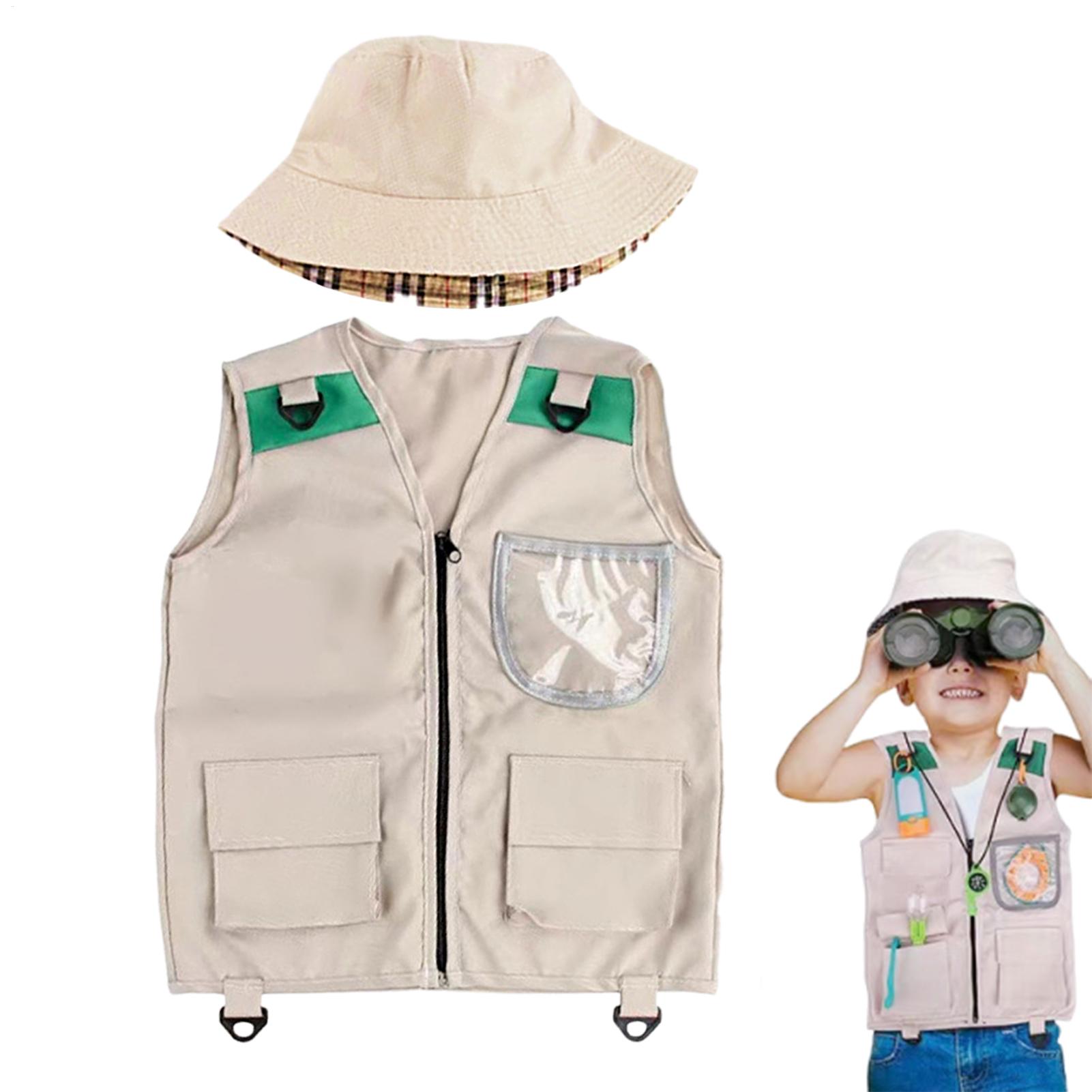 Kids Outdoor Adventure Kit - Zestaw Safari Kids Outdoor Explorer, kamizelka
