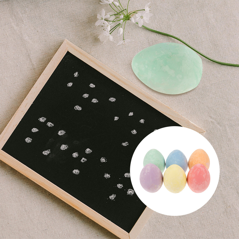 Kids Outdoor Chalkboard - 12 szt. Uroczych kredowych pisaków w