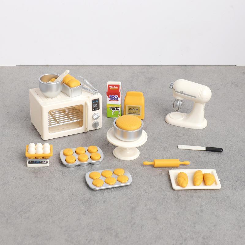 Kids Outdoor Doll House - Miniaturowy zestaw modelu piekarnika w skali
