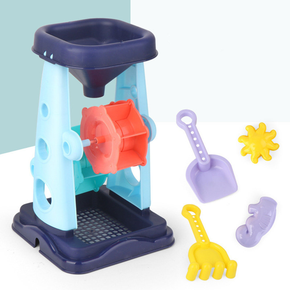 Kids Outdoor Sandbox - 5-częściowy zestaw klepsydr z piaskiem –