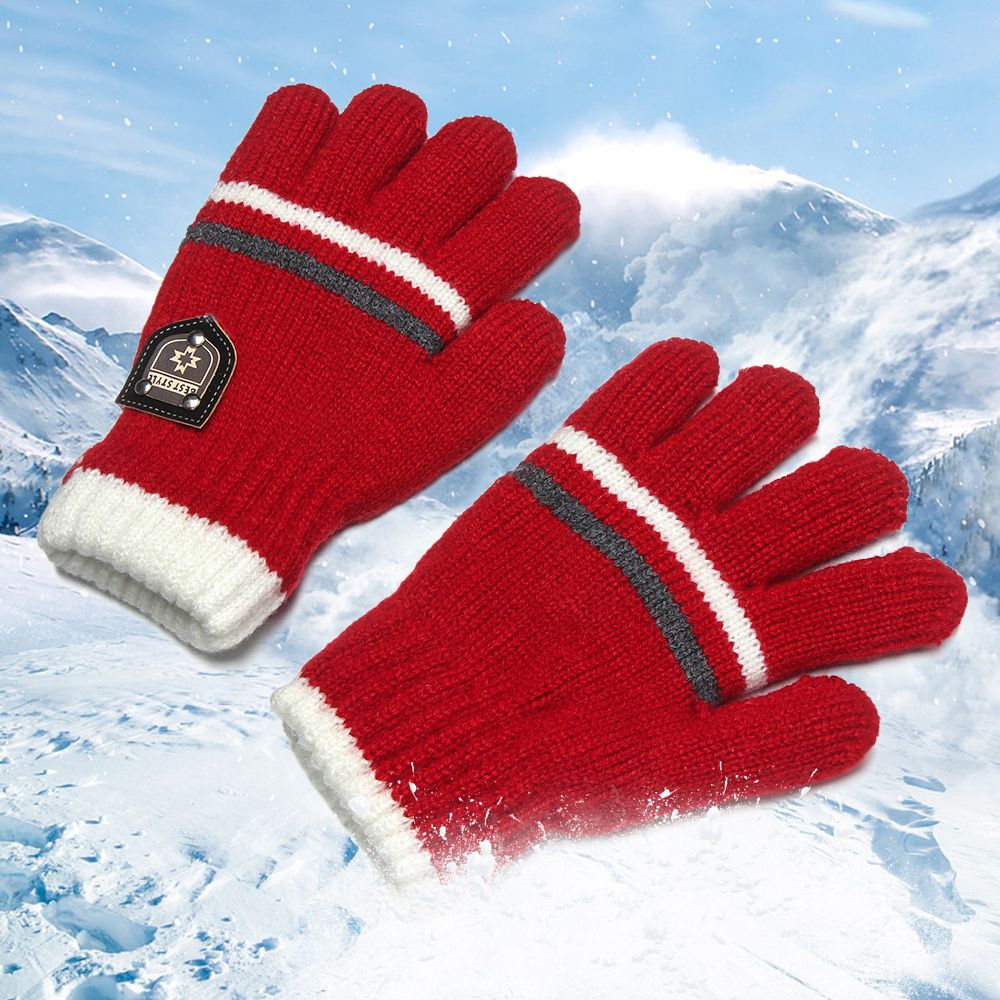 Kids Outdoor Gloves - Rękawiczki dziecięce utrzymujące ciepło dla chłopców