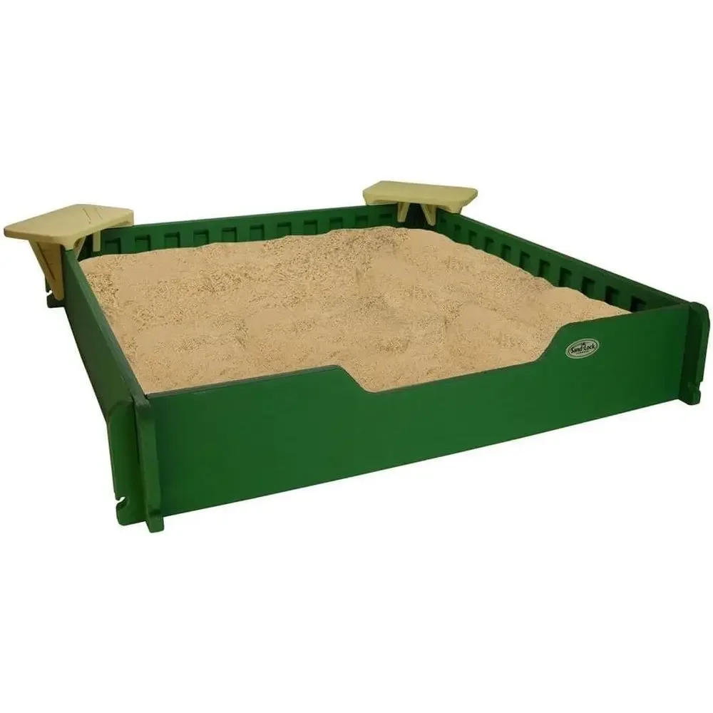 Kids Outdoor Sandbox - Piaskownica plastikowa SandLock 5x5 lub zabawka