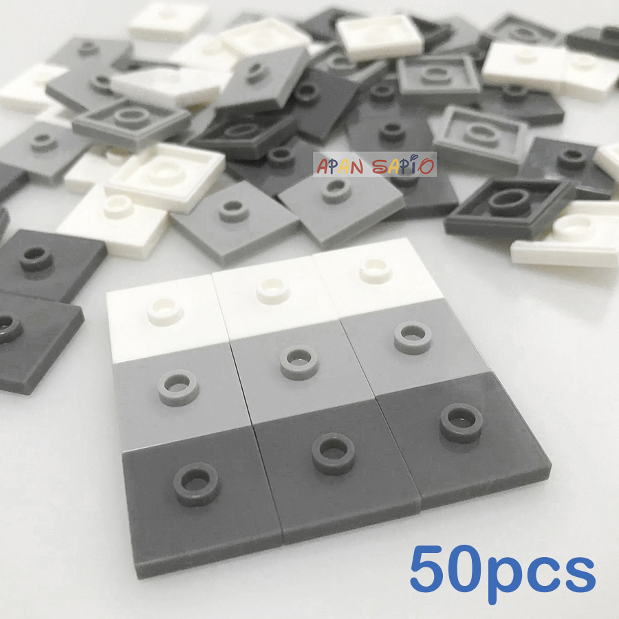 Lego Set Creator - 50 sztuk DIY klocki wypukłe siedzenia