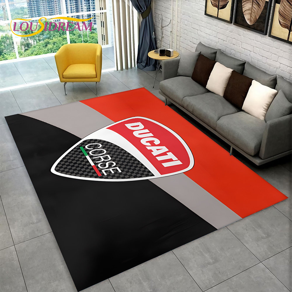Kids Outdoor Kitchen - Duży dywan 3D z wzorem D-Ducati,