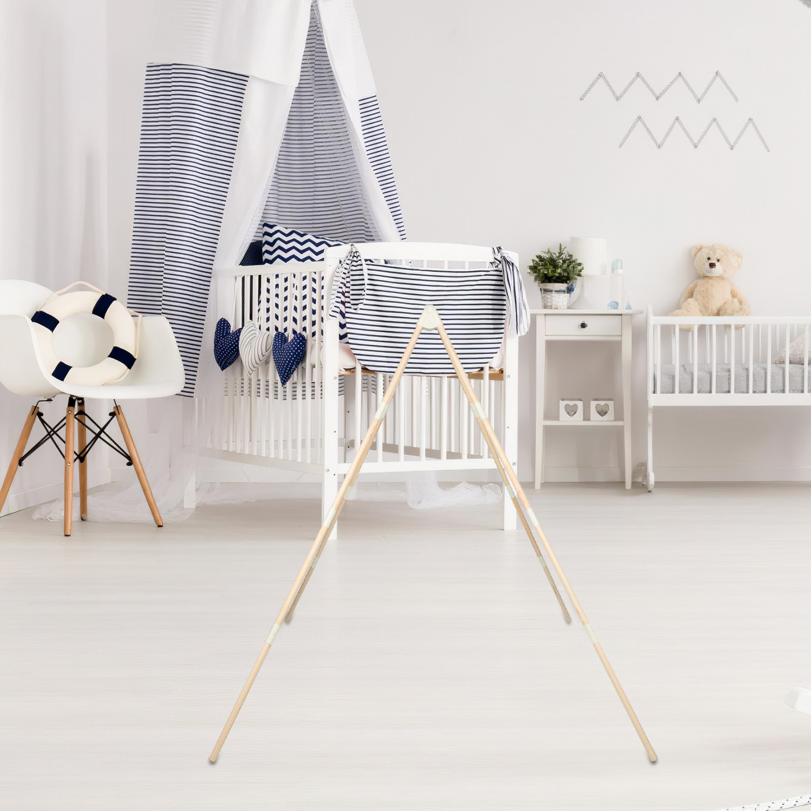 Kids Outdoor Teepee - Pręty do namiotu teepee dla dzieci,