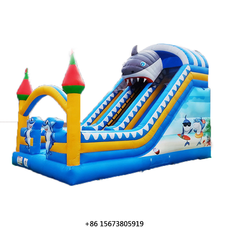 Kids Outdoor Fun - Wypożyczalna Mała Dmuchana Zjeżdżalnia Zewnętrzna Gruby
