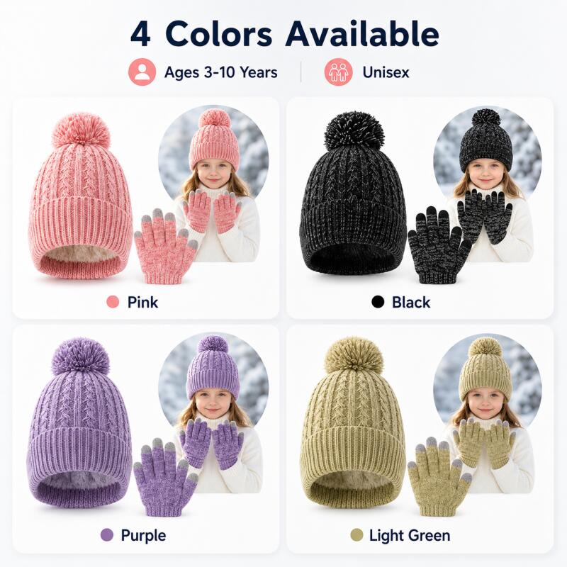 Zimowy zestaw dla dzieci: dzie – Kids Outdoor Gloves recenzja i cena