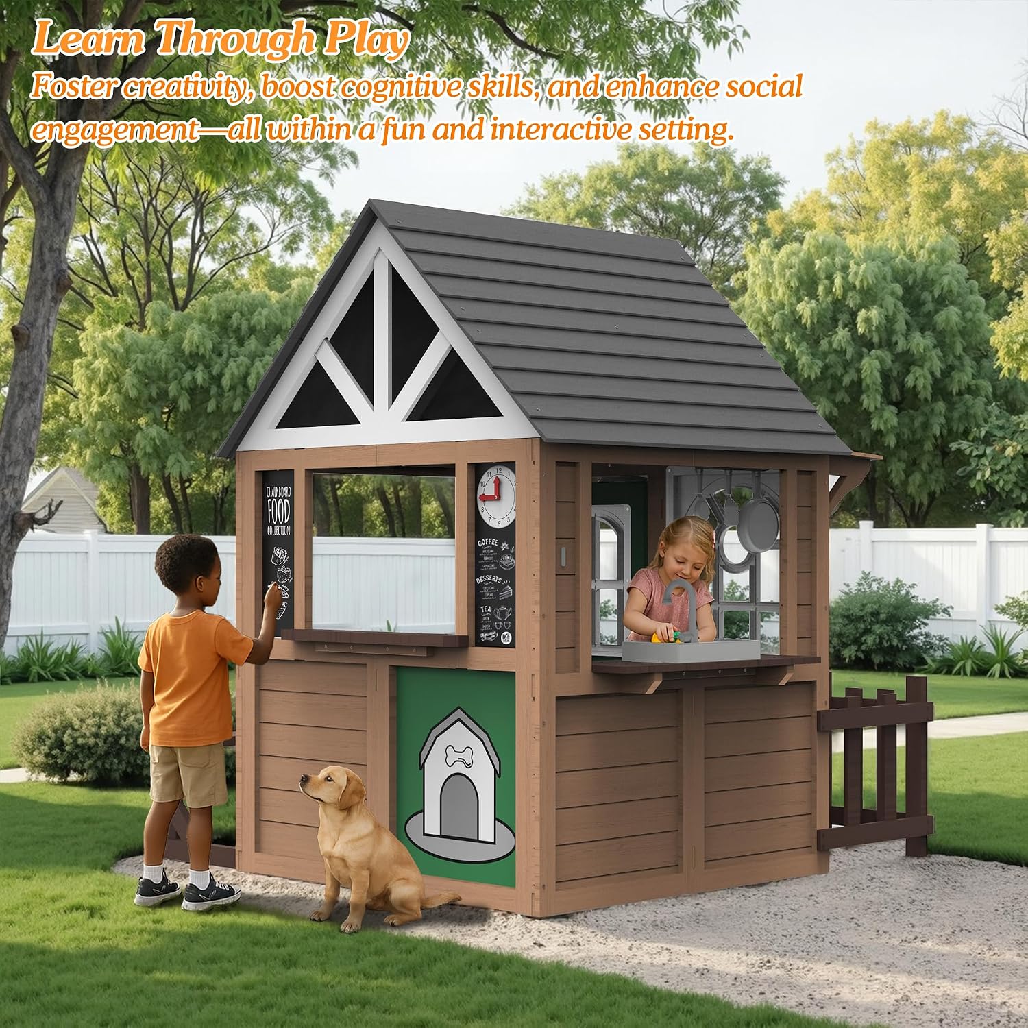 Domek do zabawy dla dzieci Sei – Kids Outdoor Kitchen recenzja i cena