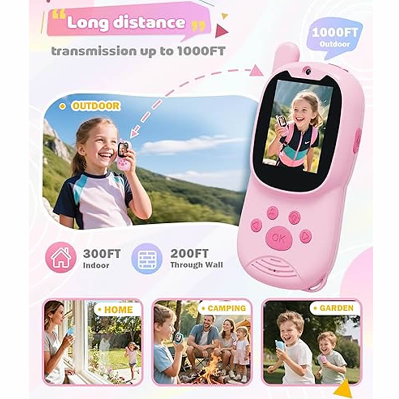 Zestaw 2 radiotelefonów dla dz – Kids Outdoor Videos recenzja i cena