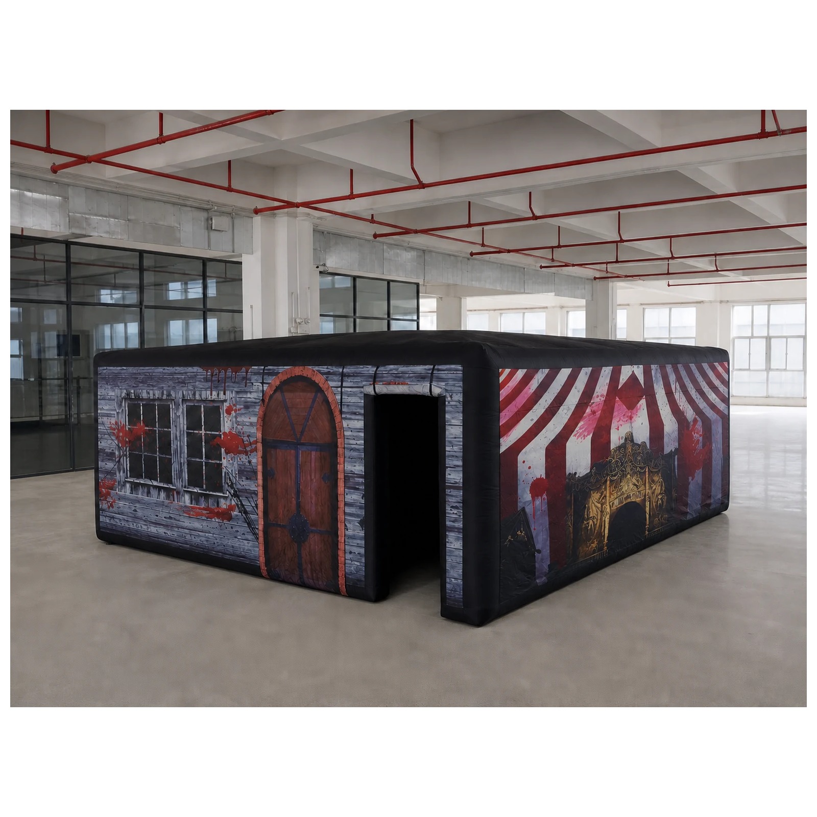 Duży nadmuchiwany labirynt w k – Kids Outdoor Party Venue recenzja i cena