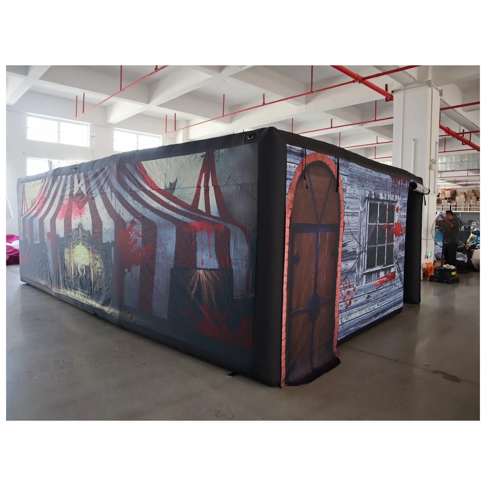 Duży nadmuchiwany labirynt w k – Kids Outdoor Party Venue recenzja i cena