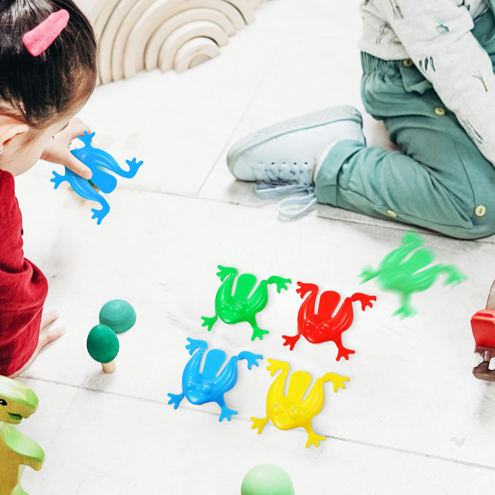 16 sztuk skaczących żabek w ró – Kids Outdoor Fun recenzja i cena