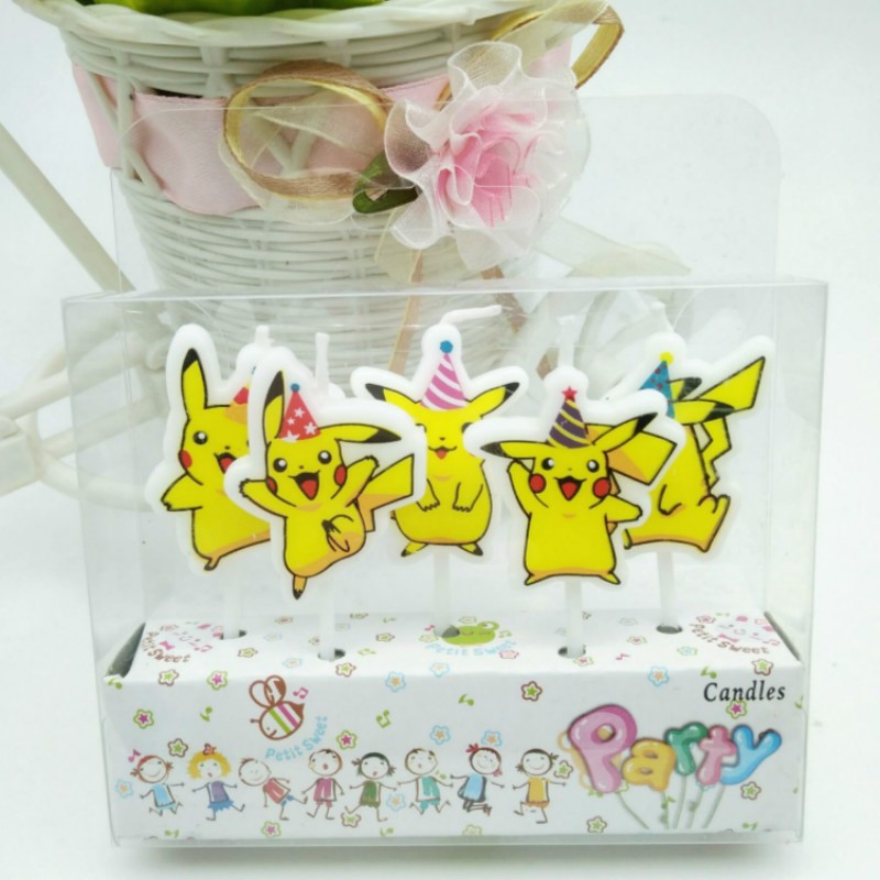 5 sztuk/partia Pokemon świeca  – Kids Outdoor Mud Kitchen Accessories recenzja i cena
