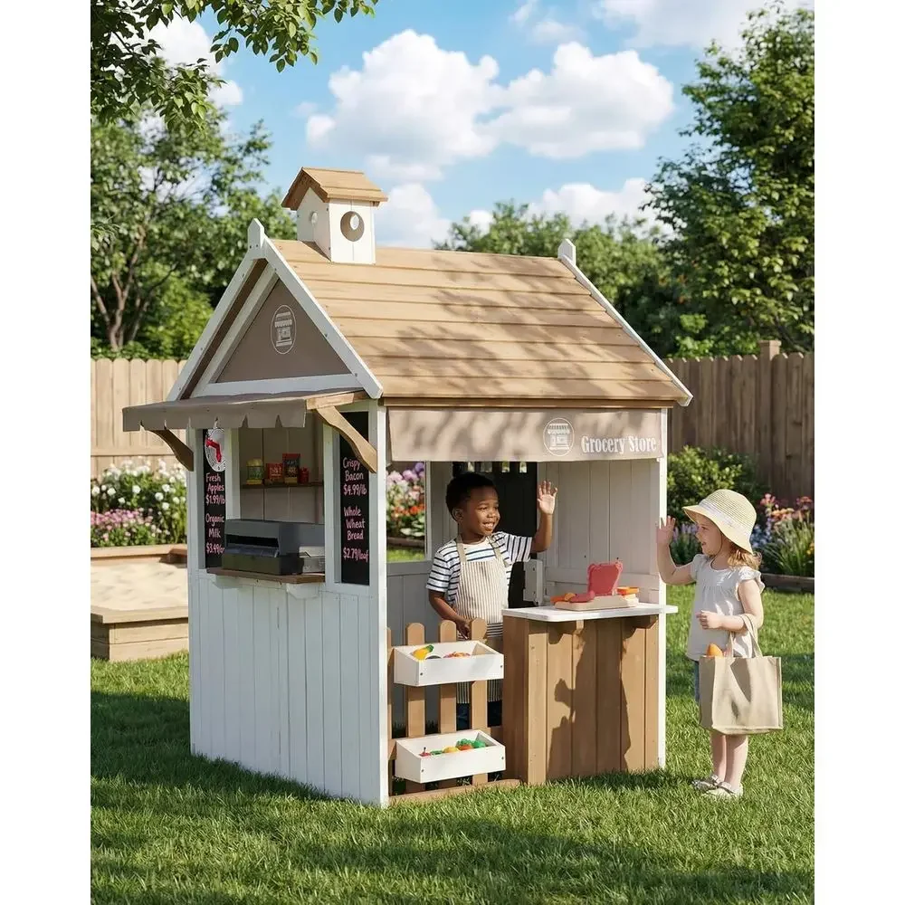 Domek do zabawy dla dzieci 2w1 – Kids Outdoor Chalkboard recenzja i cena