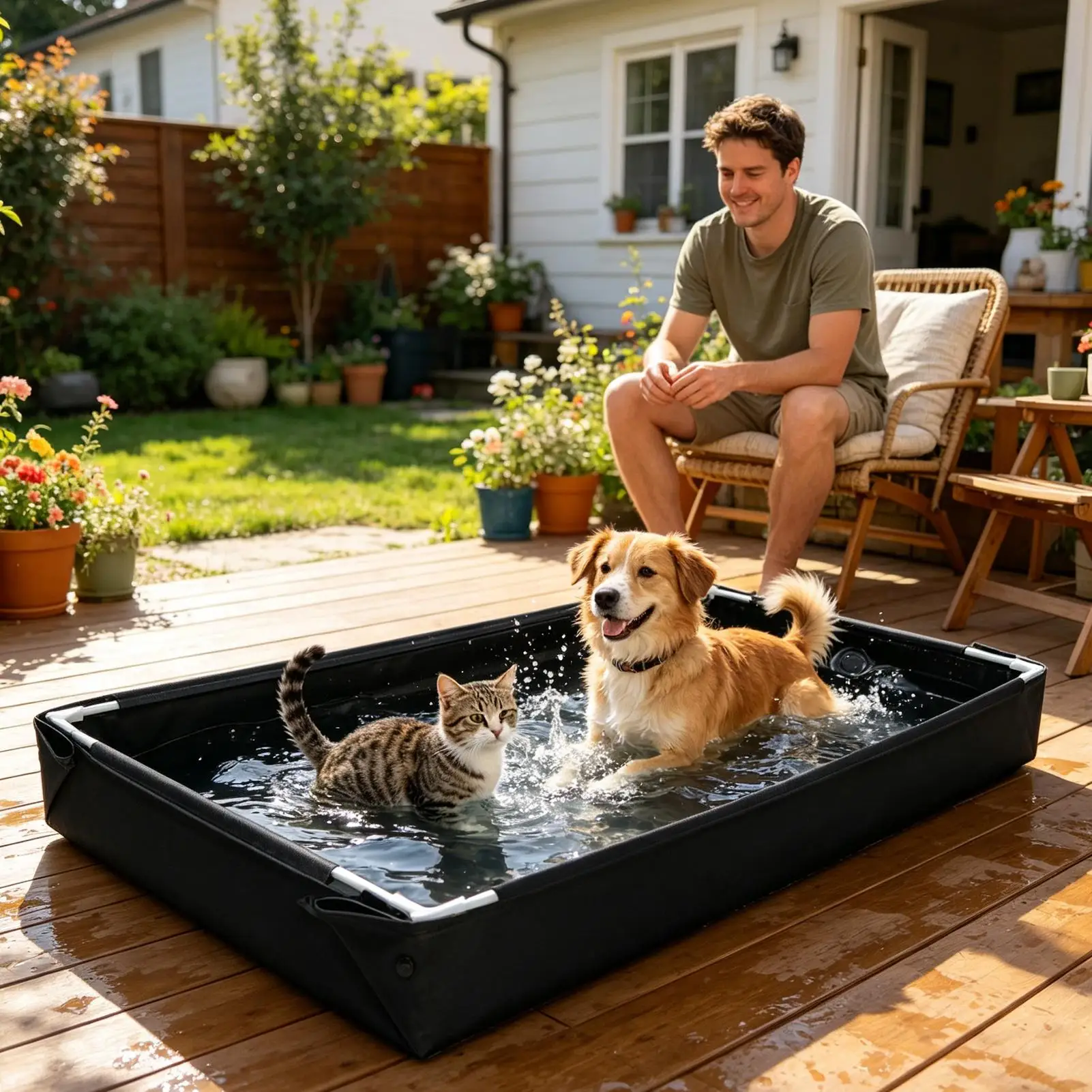 Składana piaskownica do zabawy – Kids Outdoor Sandbox recenzja i cena