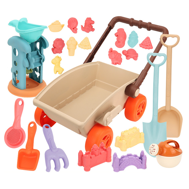 Zestaw Plażowy dla Dzieci: Wóz – Kids Outdoor Sandbox recenzja i cena