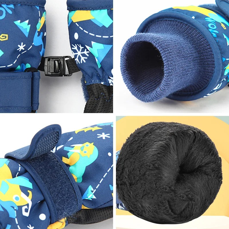 Zimowe rękawice narciarskie dl – Kids Outdoor Gloves recenzja i cena