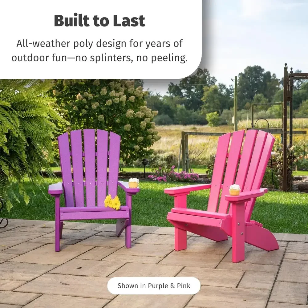 Krzesło Adirondack dla dzieci  – Kids Outdoor Adirondack Chair recenzja i cena