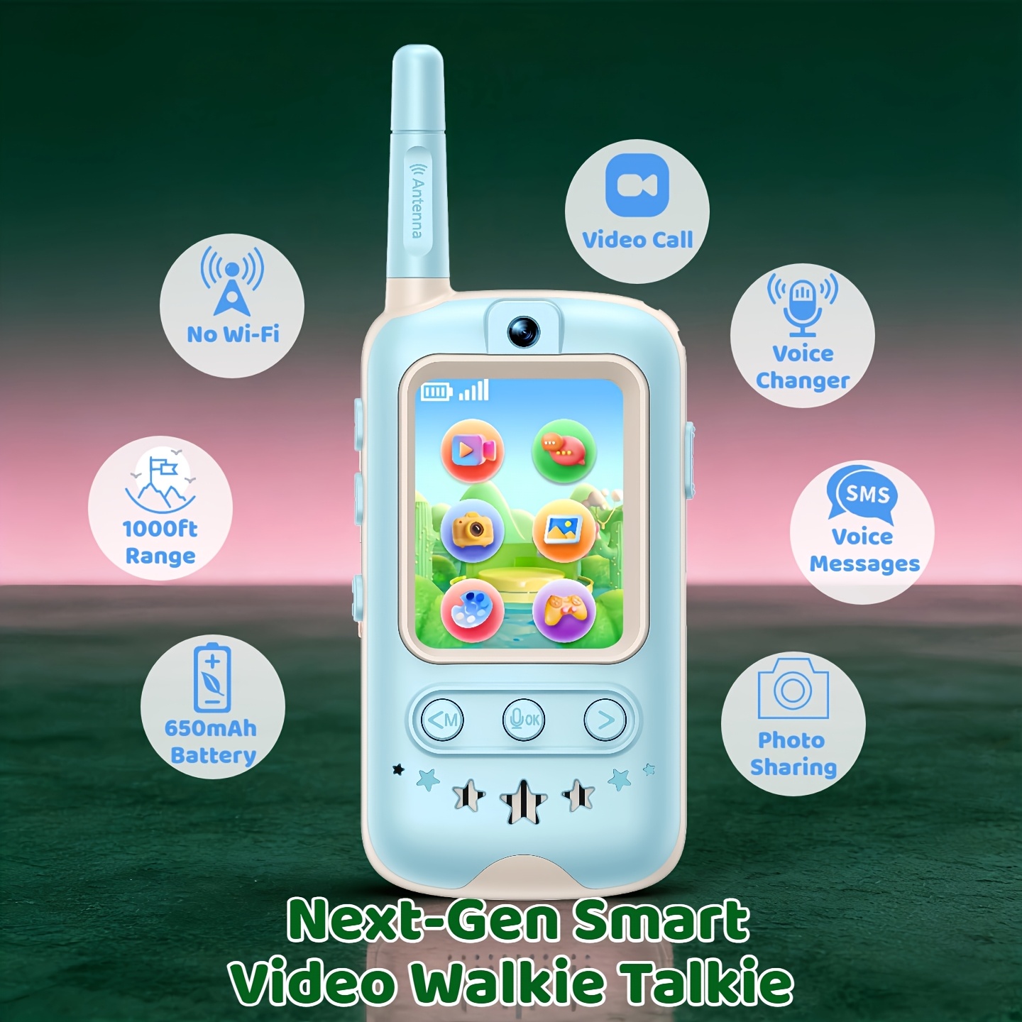 Zestaw Walkie Talkie z Wideo,  – Kids Outdoor Videos recenzja i cena