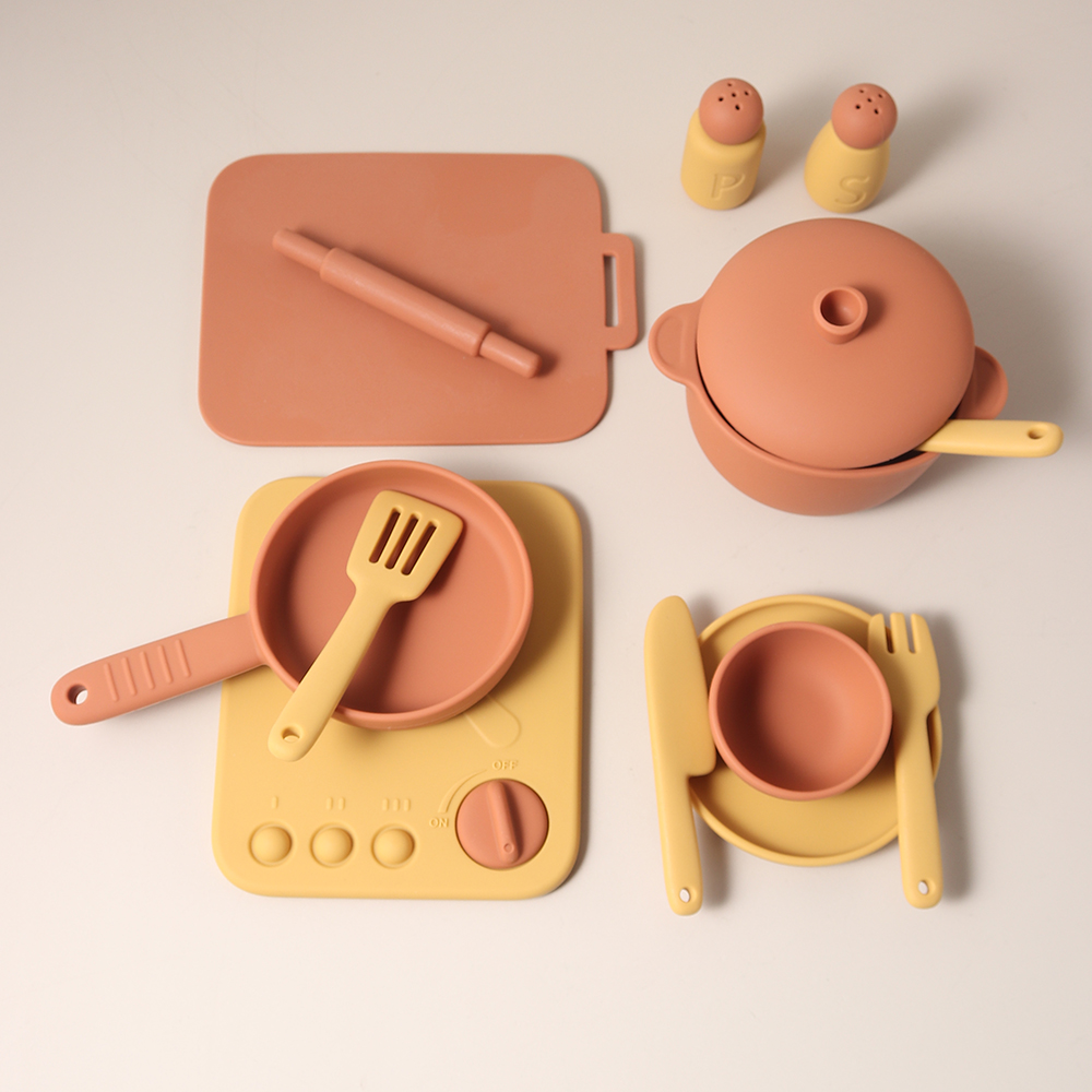 13-częściowy silikonowy zestaw – Kids Outdoor Mud Kitchen Accessories recenzja i cena