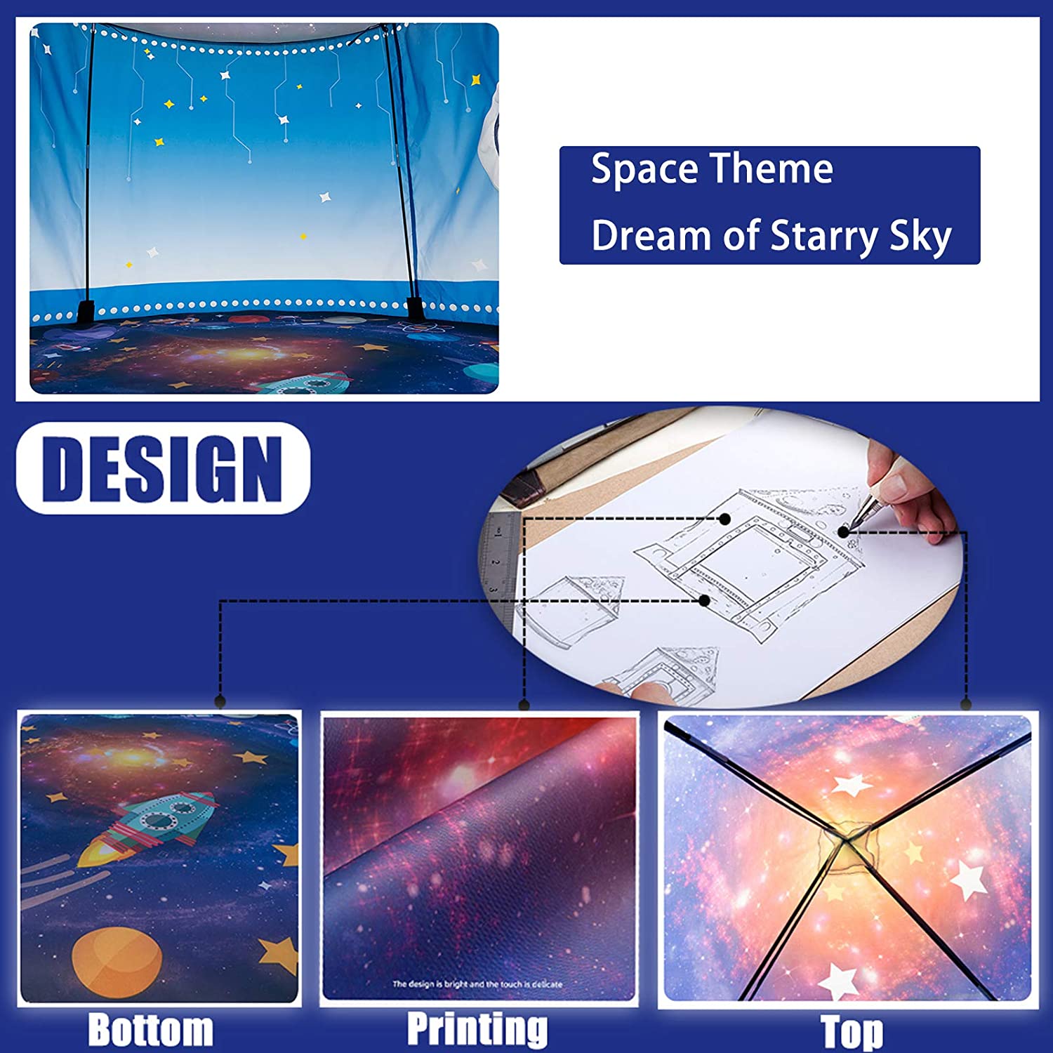 Namiot dla dzieci Rocket Ship  – Kids Outdoor Teepee recenzja i cena