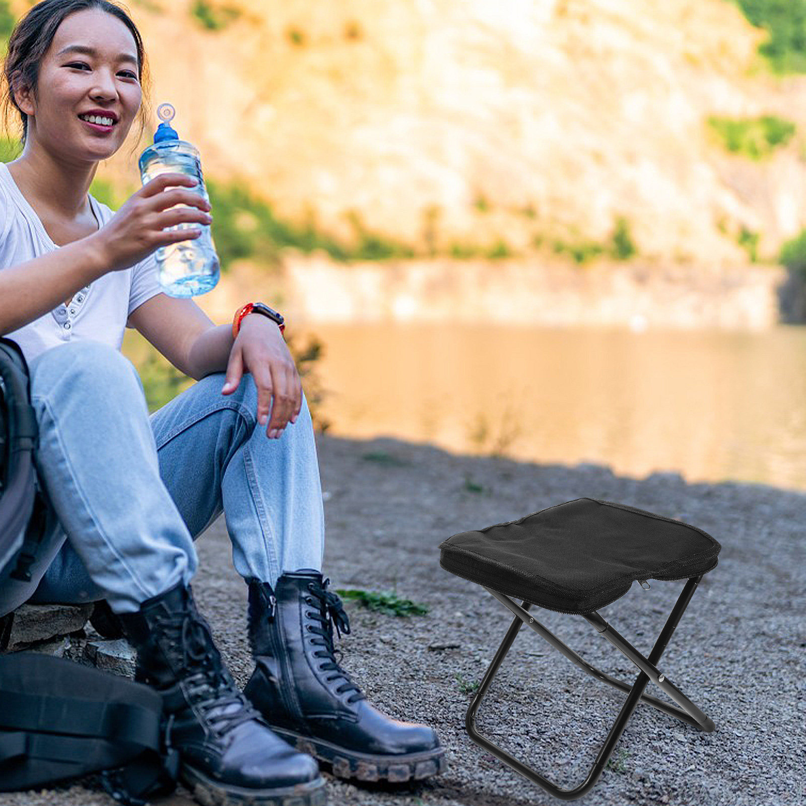 Przenośny, lekki, składany min – Kids Outdoor Folding Chair recenzja i cena