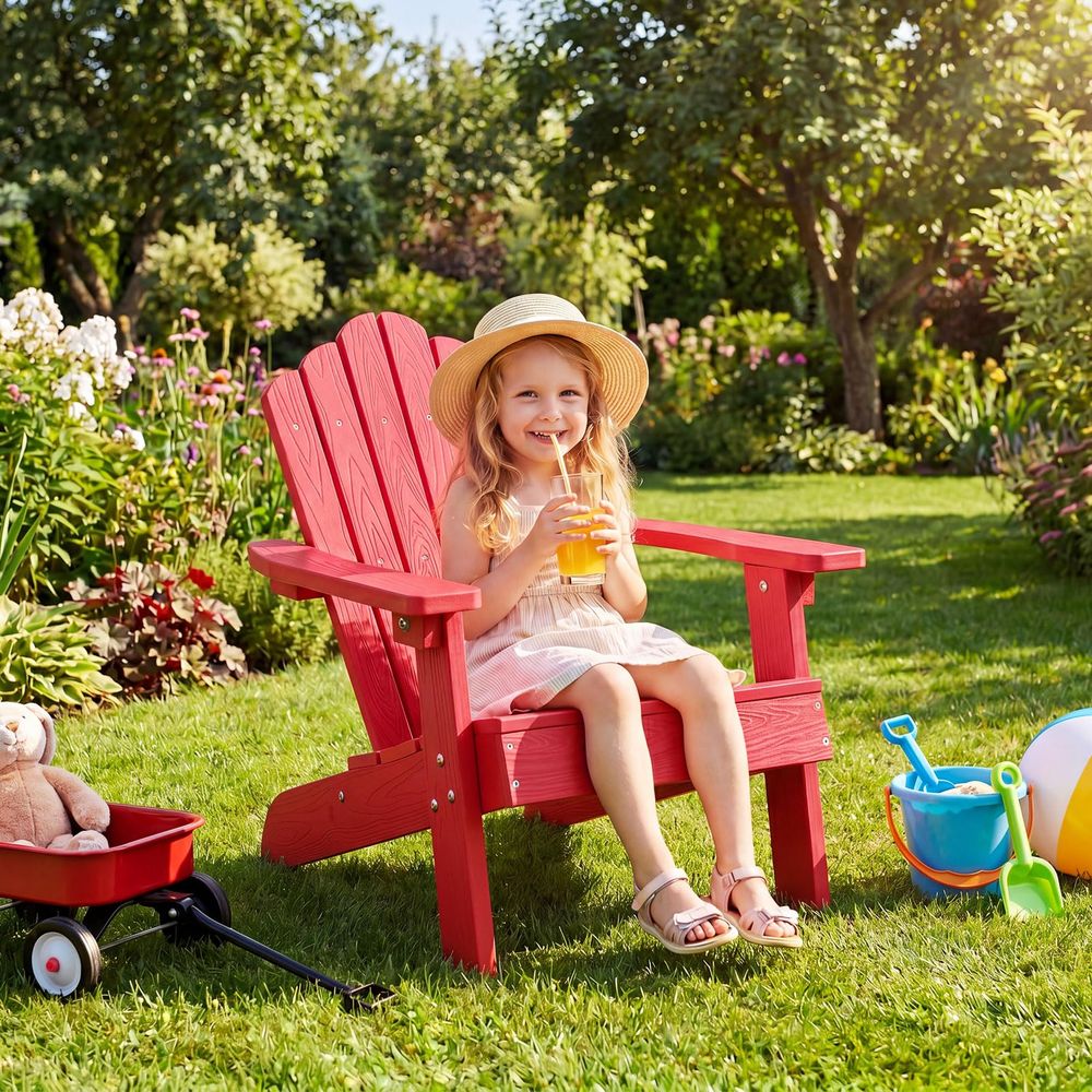 Krzesło Adirondack dla dzieci, – Kids Outdoor Adirondack Chair recenzja i cena