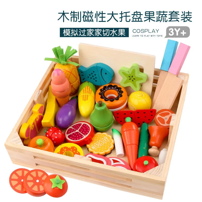 DIY Śliczne drewniane cięcie o – Kids Outdoor Mud Kitchen Accessories recenzja i cena