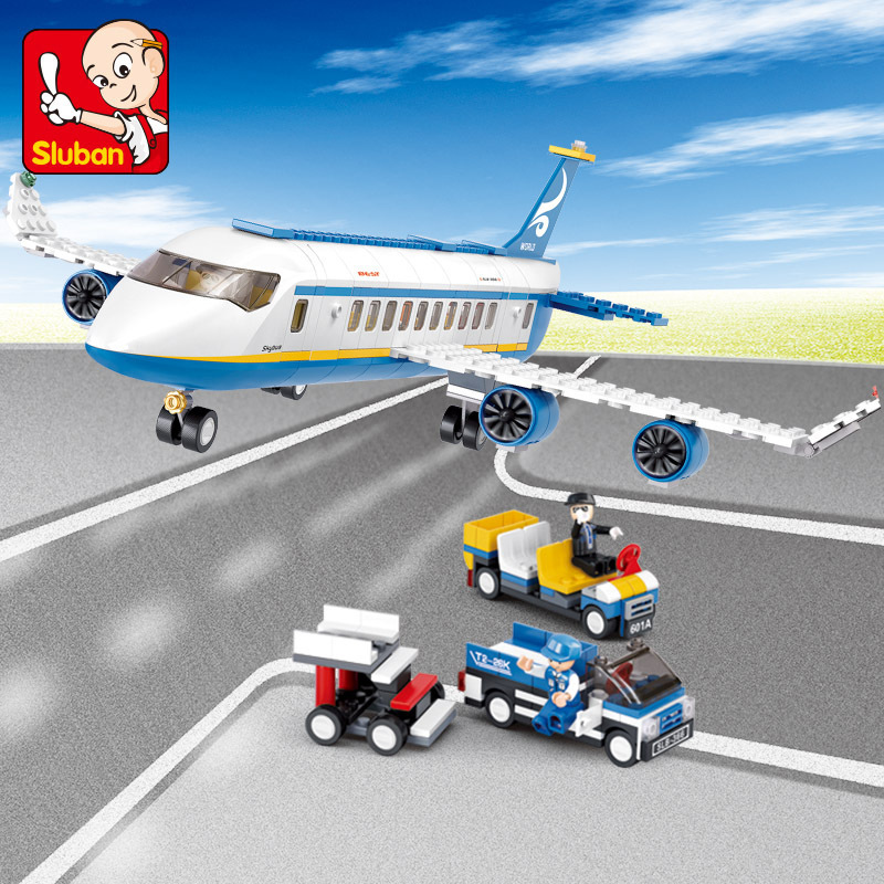SLUBAN City Aviation Airport S – Lego Set Creator recenzja i cena
