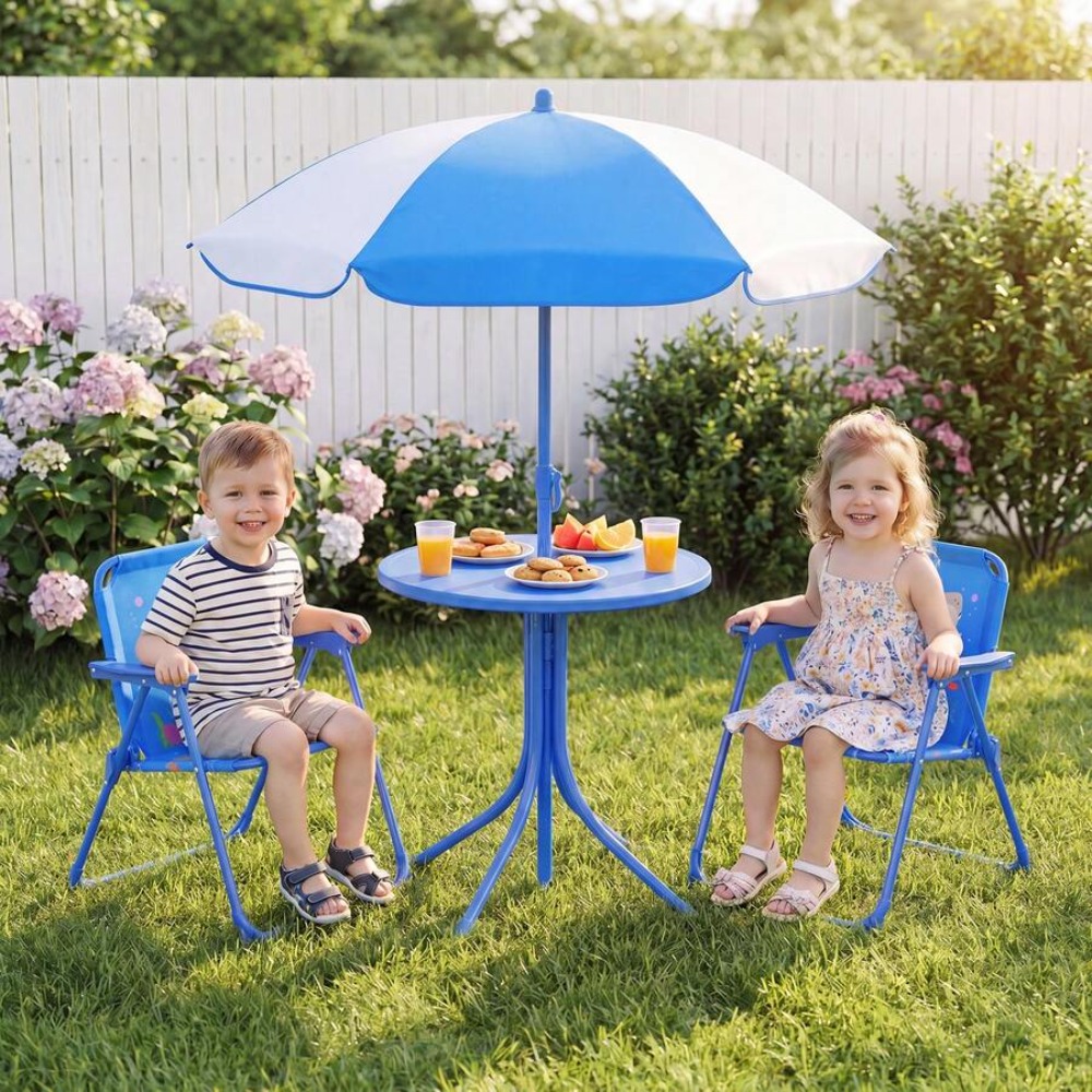 Dziecięcy zestaw piknikowy na  – Kids Outdoor Folding Chair recenzja i cena